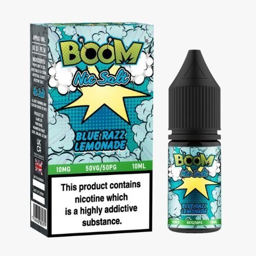 Boom Nic Salts 10ml E-liquids - Box of 5 - IMMYZ