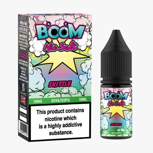 Boom Nic Salts 10ml E-liquids - Box of 5 - IMMYZ