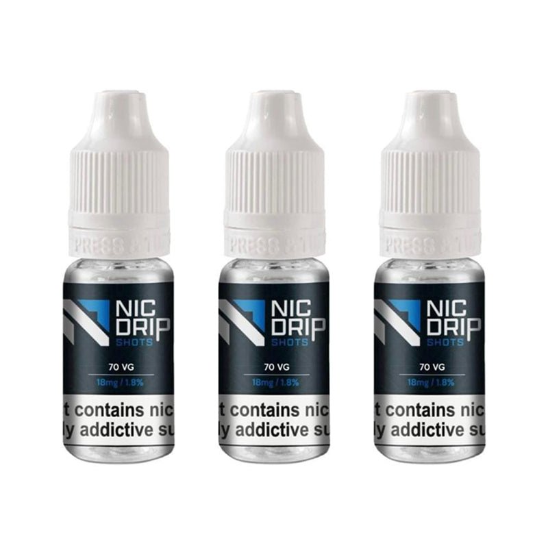 NIC DRIP - 70VG - 18MG - NICOTINE SHOT - IMMYZ