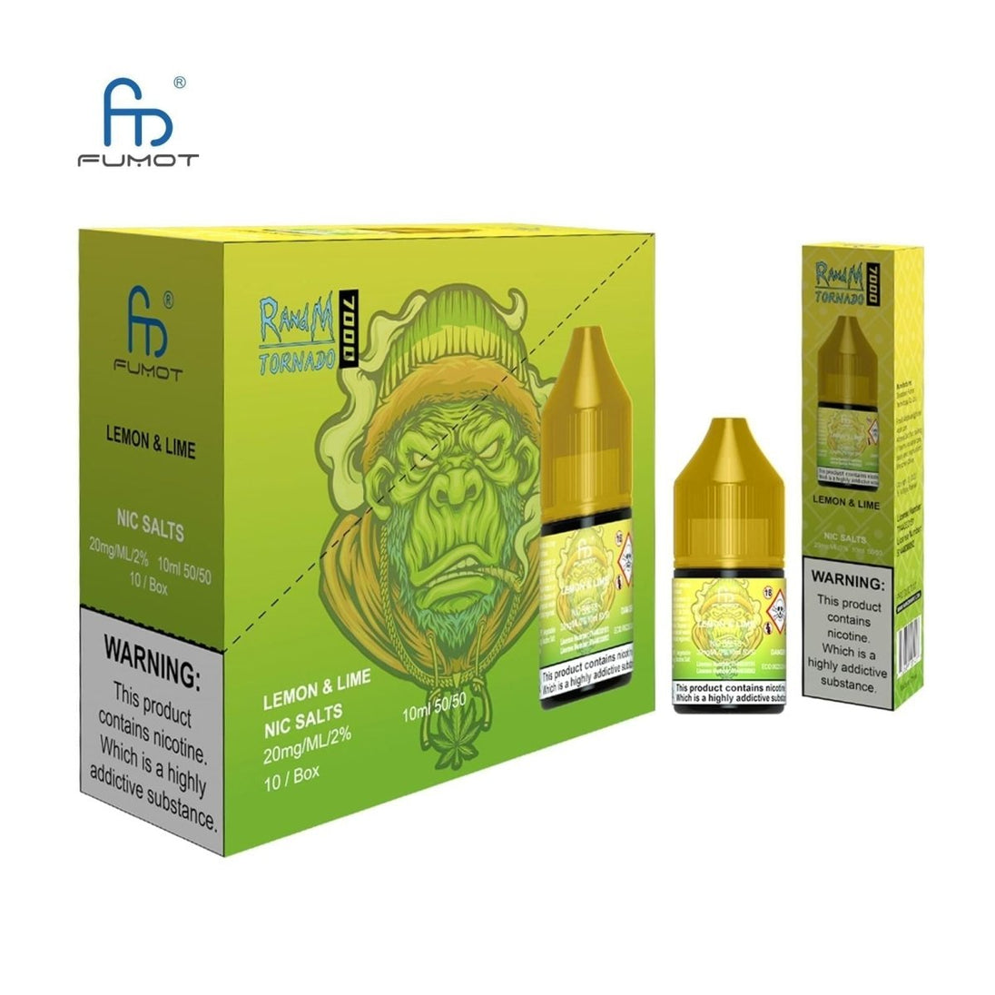 R and M 7000 Nic Salt 10ml - Box of 10 - IMMYZ
