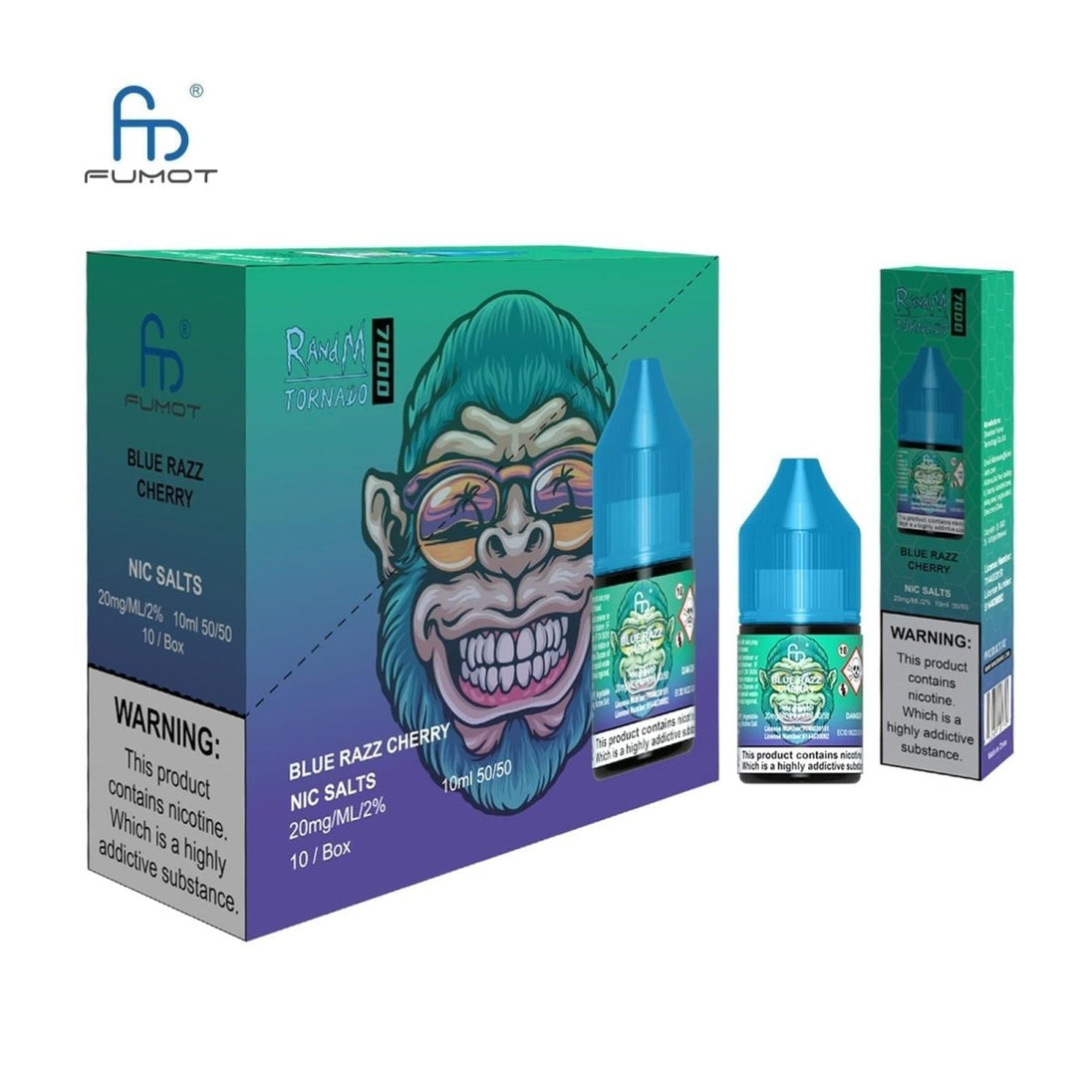 R and M 7000 Nic Salt 10ml - Box of 10 - IMMYZ