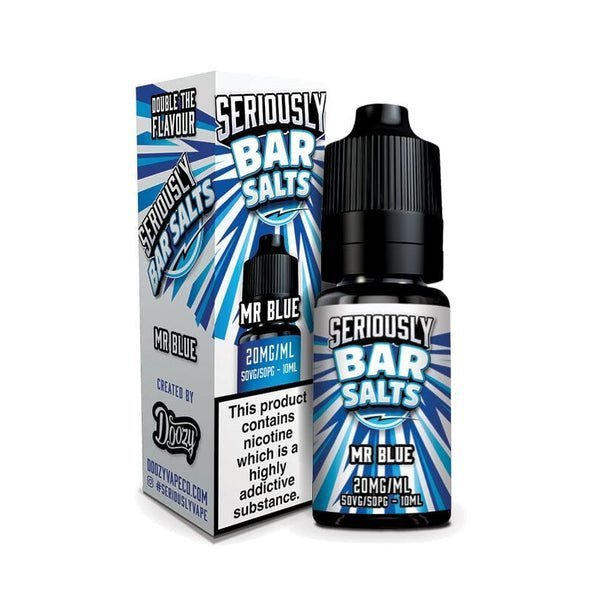 Seriously Bar Salt E-liquids Nic Salts-10ml- Box of 10 - IMMYZ