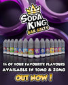 Soda King - 10ml - Nic Salt - Box of 10 - IMMYZ