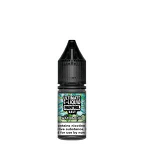 Ultimate E-Liquid Menthol 10ML Nic Salt Box of 10 - IMMYZ
