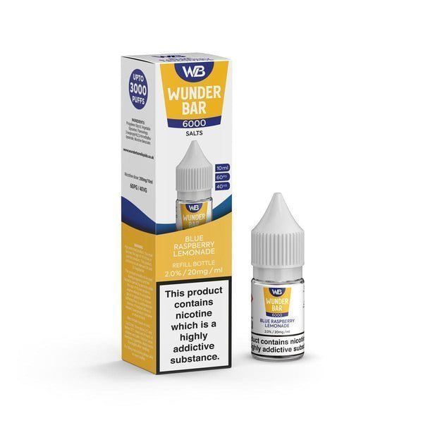 Wundar Bar 6000 Nic Salt 10ml - Box Of 10 - IMMYZ
